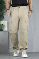 Men's Relax-Fit Knitted Cargo Trouser In Skin