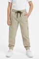 Turbo Fit Premium Micro Sportswear Kids Trousers For Boys In Skin