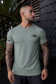 Nrth Fce Light Weight Design Imp Dry-Fit Tee In Slate Grey