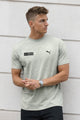 Pma Mercedes-AMG Typography Men's Tee In Slate Grey
