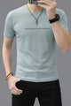 Minimal Street Wear Round Neck T-shirt