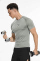 Turbo 'Reticle' Precision Training Mesh Dry-Fit Tee In Slate Grey