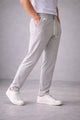 Turbo Smart Comfort Men's Imported Trouser In Slate Grey