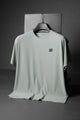 Skchr Activewear Essential Imp Dry-Fit Tee In Slate Grey