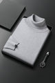 Thermal Winter Turtleneck Pullover High Neck In Slate Grey