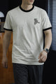 Turbo Contrasting Round Neck Tee