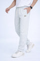 Turbo Ribbed Cuffs Men's Imported Trouser In Stone Grey