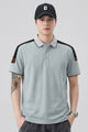 Men's Precision Stitch Polo T-Shirt In Stone Grey
