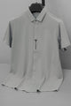 Turbo Seamless Smooth Silk Casual Shirt Thundar Grey