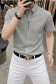 Turbo Seamless Smooth Silk Casual Shirt