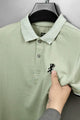 Grdno Polo Classic Edge Men's Polo Shirt In Thundar Grey