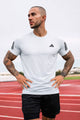Adds Club 3-Stripes Tennis Imp Dry-Fit Tee In White