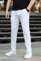 Turbo Micron Swift-Line Panel Trouser In White