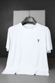 Turbo 'The Gymrat Manifesto' Graphic Performance Dry-Fit Tee In White