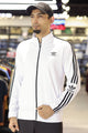 Adds 3-Stripes Signature Men Zipper Upper In White