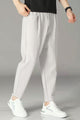 Turbo Straight Leg Lace-Up SlimFit Trouser In White