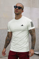 Adds Own The Run Imp Dry-Fit Tee in White