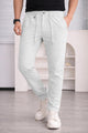 Armni Excnge SeamLine Design Slim-Fit Trouser In White