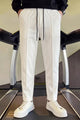 Turbo Micron Swift-Line Panel Trouser In White