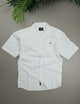 Turbo Wave Texture Crochet Casual Shirt
