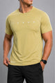 Turbo Alpha Gym Stringer Imp Dry-Fit Tee In Yellow