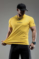Turbo 'The Active Dept.' Performance Dry-Fit Tee In Yellow