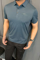 Turbo Embossed Pocket Motif Men's Polo Shirt