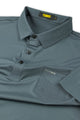 Turbo Embossed Pocket Motif Men's Polo Shirt In Zink