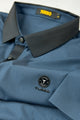 Turbo Vintage Crisp Textured Men's Polo Shirt In Zink