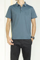 Turbo Embossed Pocket Motif Men's Polo Shirt