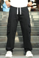 Denim Men's Multipockets Baggy Jeans