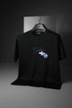 Turbo Circular Patch Graphic Tee In Black