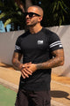 Nke Just Do It Raglan Sleeves Imp Dry-Fit Tee In Black