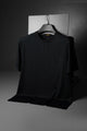Turbo Zipper Chest Style Summer Tee In Black