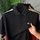 Turbo Exclusive Emerald Men's Polo T-Shirt In Black