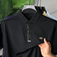 Turbo Boss Passanger Men's Polo T-Shirt In Black