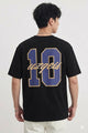 Turbo Aesthetic Taille Graphic Tee In Black