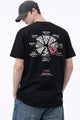 Men's "Lucky Horn" Typography Round Neck Tee