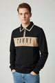 Tomy Signature Elite Imported Men's Sweatshirt In Black
