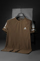 Adds Elite Edge Imp Dry-Fit Tee In Brown