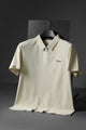 Fergmo Zipper Closure Style Men's Polo Shirt