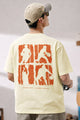 Turbo "Basketball League" Graphic Tee In Cream