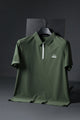 Lcste Classic Fit Men's Polo Shirt In Camo Green