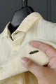 Turbo Billy Textured Knit Long Sleeve Cotton Casual Shirt