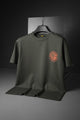 Turbo "Basketball League" Graphic Tee In Dark Grey