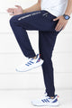 Undr Armr Self Pattern Knitted HeatGear Sportswear Trouser In Dark Navy