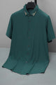 Turbo Theory lrving Button Down Casual Shirt In Dark Zink