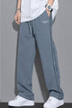 Turbo Piping Detailing  Loose Bottom Trouser In Grey