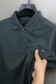 Tmy Refined Fit Collared Style Big Size Polo Shirt