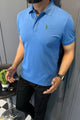 Turbo Polo Collar Tipping Men's Polo Shirt